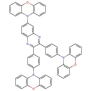 2245029-81-4 | 10,10'-((6-(10H-Phenoxazin-10-yl)quinoxaline-2,3-diyl)bis(4,1-phenylene))bis(10H-phenoxazine) - Hoffman Fine Chemicals