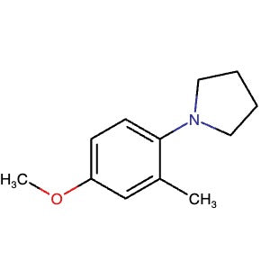 2247918-74-5 | N-(4-Methoxy-2-methylphenyl)pyrrolidine - Hoffman Fine Chemicals