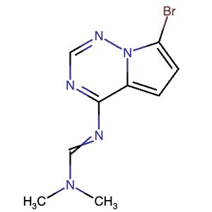 2249969-11-5 | N'-(7-Bromopyrrolo[2,1-f][1,2,4]triazin-4-yl)-N,N-dimethylformimidamide - Hoffman Fine Chemicals