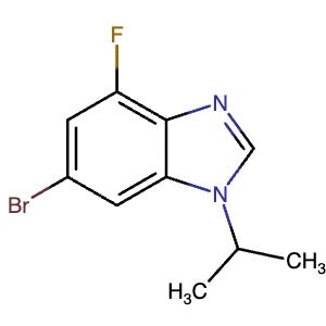 2260683-84-7 | 6-Bromo-4-fluoro-1-(propan-2-yl)-1H-benzo[d]imidazole - Hoffman Fine Chemicals