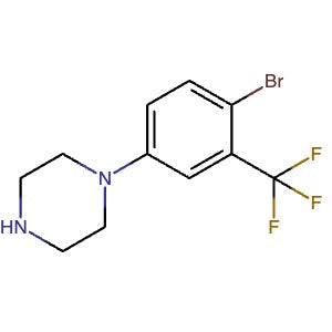 227958-92-1 | N-(4-bromo-3-trifluoromethylphenyl)-piperazine - Hoffman Fine Chemicals