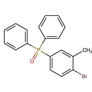 2287184-74-9 | (4-Bromo-3-methylphenyl)diphenylphosphine oxide - Hoffman Fine Chemicals