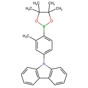 2294937-46-3 | 9-(3-Methyl-4-(4,4,5,5-tetramethyl-1,3,2-dioxaborolan-2-yl) phenyl)-9H-carbazole - Hoffman Fine Chemicals