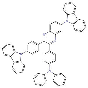 2311925-76-3 | 9,9'-((6-(9H-Carbazol-9-yl)quinoxaline-2,3-diyl)bis(4,1-phenylene))bis(9H-carbazole) - Hoffman Fine Chemicals