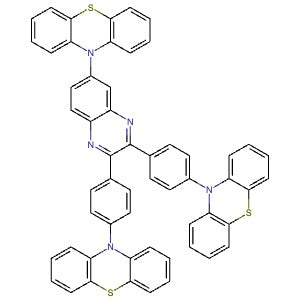 2311925-77-4 | 10,10'-((6-(10H-Phenothiazin-10-yl)quinoxaline-2,3-diyl)bis(4,1-phenylene))bis(10H-phenothiazine) - Hoffman Fine Chemicals