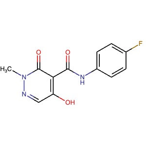 2319651-21-1 | N-(4-Fluorophenyl)-5-hydroxy-2-methyl-3-oxo-2,3-dihydropyridazine-4-carboxamide - Hoffman Fine Chemicals