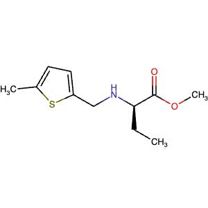 2328093-41-8 | (R)-Methyl 2-(((5-methylthiophen-2-yl)methyl)amino)butanoate - Hoffman Fine Chemicals