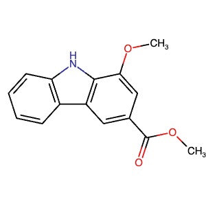 23523-94-6 | 9H-1-Methoxy-3-methoxycarbonylcarbazole - Hoffman Fine Chemicals