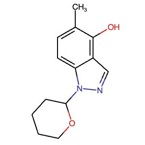 2368909-31-1 | 5-Methyl-1-(tetrahydro-2H-pyran-2-yl)-1H-indazol-4-ol - Hoffman Fine Chemicals