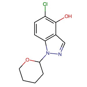 2368909-32-2 | 5-Chloro-1-(tetrahydro-2H-pyran-2-yl)-1H-indazol-4-ol - Hoffman Fine Chemicals