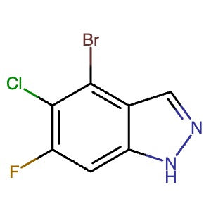 2368909-55-9 | 4-Bromo-5-chloro-6-fluoro-1H-indazole - Hoffman Fine Chemicals