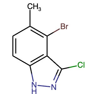 2368910-14-7 | 4-Bromo-3-chloro-5-methyl-1H-indazole - Hoffman Fine Chemicals