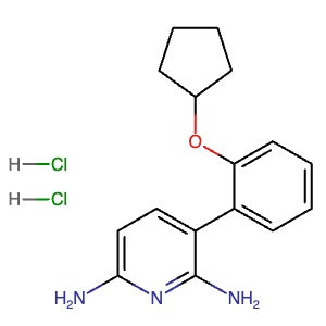 2369614-42-4 | 3-(2-(Cyclopentyloxy)phenyl)pyridine-2,6-diamine dihydrochloride - Hoffman Fine Chemicals