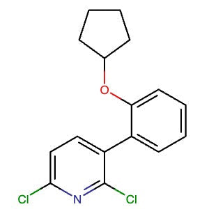 2369616-67-9 | 2,6-Dichloro-3-(2-(cyclopentyloxy)phenyl)pyridine - Hoffman Fine Chemicals