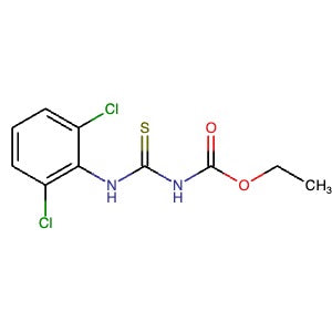 23822-56-2 | Ethyl 3-(2,6-dichlorophenyl)thioureidocarboxylate - Hoffman Fine Chemicals