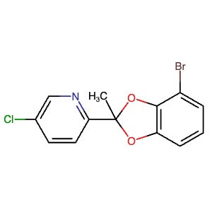 2401894-52-6 | 2-(4-Bromo-2-methylbenzo[d][1,3]dioxol-2-yl)-5-chloropyridine - Hoffman Fine Chemicals