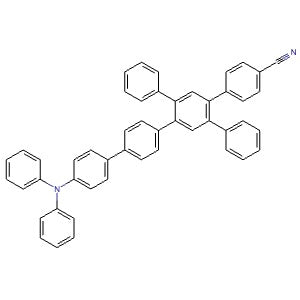 2408719-17-3 | 4'''-(Diphenylamino)-2',5'-diphenyl-[1,1':4',1'':4'',1'''-quaterphenyl]-4-carbonitrile - Hoffman Fine Chemicals