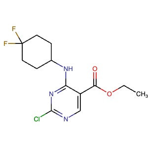 2408843-15-0 | Ethyl 2-chloro-4-((4,4-difluorocyclohexyl)amino)pyrimidine-5-carboxylate - Hoffman Fine Chemicals