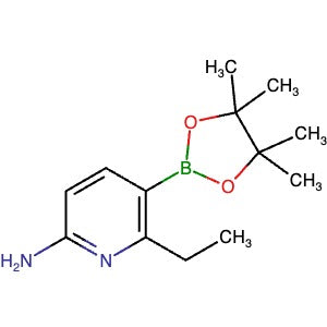 2409673-74-9 | 6-Ethyl-5-(4,4,5,5-tetramethyl-1,3,2-dioxaborolan-2-yl)pyridin-2-amine - Hoffman Fine Chemicals