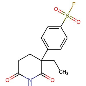 2411548-85-9 | 4-(3-Ethyl-2,6-dioxopiperidin-3-yl)benzenesulfonyl fluoride - Hoffman Fine Chemicals