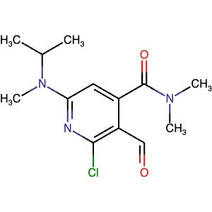 2420427-59-2 | 2-Chloro-3-formyl-6-(prop-2-yl(methyl)amino)-N,N-dimethylisonicotinamide - Hoffman Fine Chemicals