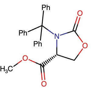 2420428-41-5 | Methyl (R)-2-oxo-3-trityloxazolidine-4-carboxylate - Hoffman Fine Chemicals