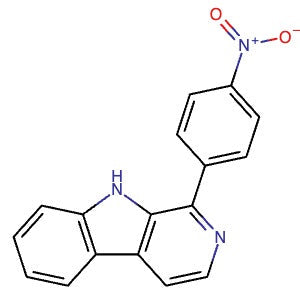 24243-44-5 | 1-(4-Nitrophenyl)-9H-pyrido[3,4-b]indole - Hoffman Fine Chemicals