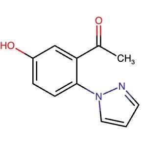 2435611-24-6 | 1-(5-Hydroxy-2-(1H-pyrazol-1-yl)phenyl)ethan-1-one - Hoffman Fine Chemicals