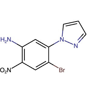 2435611-95-1 | 4-Bromo-2-nitro-5-(1H-pyrazol-1-yl)aniline - Hoffman Fine Chemicals