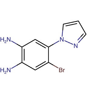 2435611-99-5 | 4-Bromo-5-(1H-pyrazol-1-yl)benzene-1,2-diamine - Hoffman Fine Chemicals