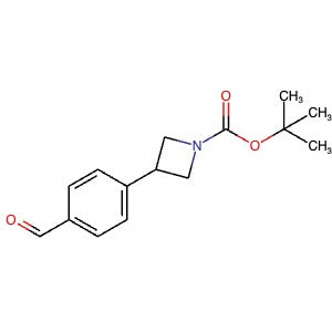 253801-18-2 | tert-Butyl 3-(4-formylphenyl)azetidine-1-carboxylate - Hoffman Fine Chemicals