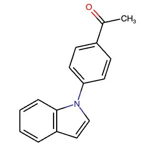 25700-07-6 | 1-(4-Indol-1-yl-phenyl)-ethanone - Hoffman Fine Chemicals