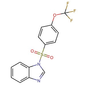 2574525-57-6 | 1-((4-(Trifluoromethoxy)phenyl)sulfonyl)-1H-benzo[d]imidazole - Hoffman Fine Chemicals