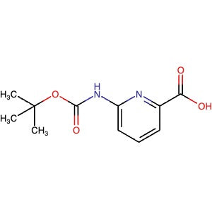 258497-21-1 | 6-((tert-Butoxycarbonyl)amino)picolinic acid - Hoffman Fine Chemicals