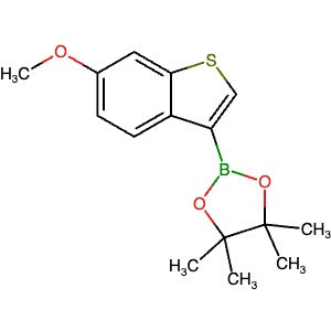 2598264-62-9 | 2-(6-Methoxybenzo[b]thiophen-3-yl)-4,4,5,5-tetramethyl-1,3,2-dioxaborolane - Hoffman Fine Chemicals