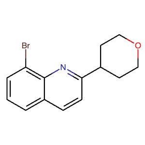 2598264-96-9 | 8-Bromo-2-(tetrahydro-2H-pyran-4-yl)quinoline - Hoffman Fine Chemicals