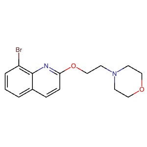 2598264-98-1 | 4-(2-((8-Bromoquinolin-2-yl)oxy)ethyl)morpholine - Hoffman Fine Chemicals