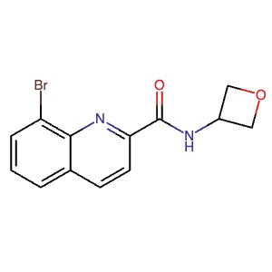 2598265-09-7 | 8-Bromo-N-(oxetan-3-yl)quinoline-2-carboxamide - Hoffman Fine Chemicals