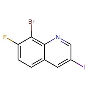 2598265-12-2 | 8-Bromo-7-fluoro-3-iodoquinoline - Hoffman Fine Chemicals