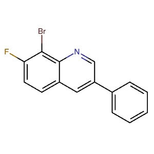 2598265-13-3 | 8-Bromo-7-fluoro-3-phenylquinoline - Hoffman Fine Chemicals