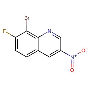 2598265-14-4 | 8-Bromo-7-fluoro-3-nitroquinoline - Hoffman Fine Chemicals