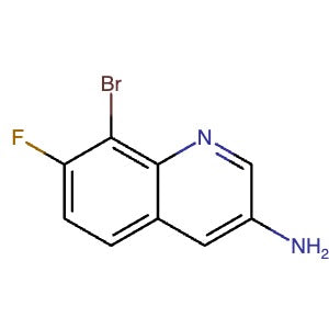 2598265-15-5 | 8-Bromo-7-fluoroquinolin-3-amine - Hoffman Fine Chemicals