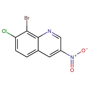 2598265-18-8 | 8-Bromo-7-chloro-3-nitroquinoline - Hoffman Fine Chemicals