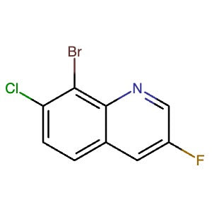 2598265-19-9 | 8-Bromo-7-chloro-3-fluoroquinoline - Hoffman Fine Chemicals