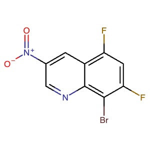 2598265-21-3 | 8-Bromo-5,7-difluoro-3-nitroquinoline - Hoffman Fine Chemicals