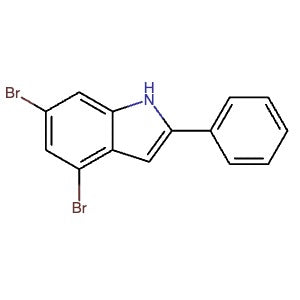 2605217-96-5 | 4,6-Dibromo-2-phenyl-1H-indole - Hoffman Fine Chemicals