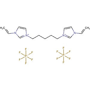 2609035-54-1 | 3,3'-(Pentane-1,5-diyl)bis(1-vinyl-1H-imidazol-3-ium) hexafluorophosphate(V) - Hoffman Fine Chemicals