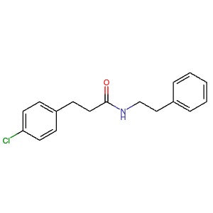 26210-35-5 | 3-(4-Chlorophenyl)-N-phenethylpropanamide - Hoffman Fine Chemicals