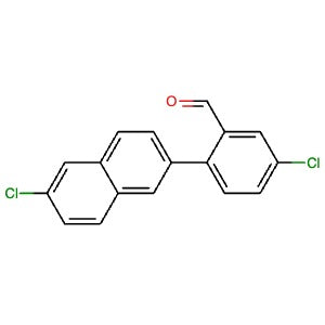 2633024-33-4 | 5-Chloro-2-(6-chloronaphthalen-2-yl)benzaldehyde - Hoffman Fine Chemicals