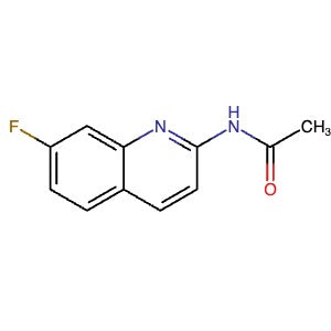 2677029-53-5 | N-(7-Fluoroquinolin-2-yl)acetamide - Hoffman Fine Chemicals